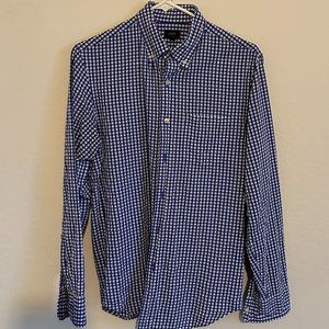 Two Small J. Crew Blue Dress Shirts